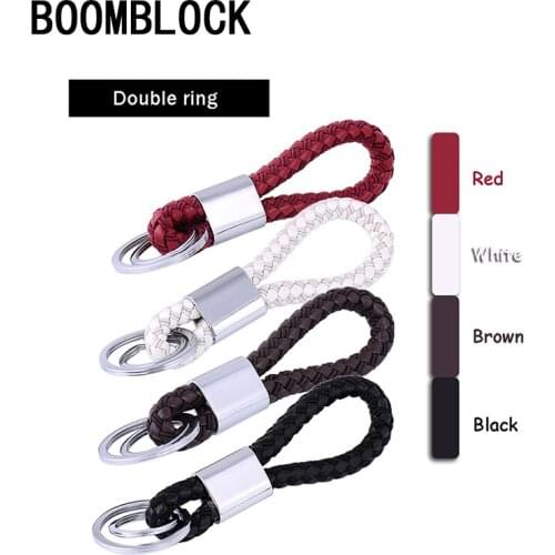 Car-Styling 1Pcs Stainless Steel Car Key Ring for Hyundai Creta Tucson BMW X5 E53 VW Golf 4 7 5 Tiguan Kia Rio Sportage 2017