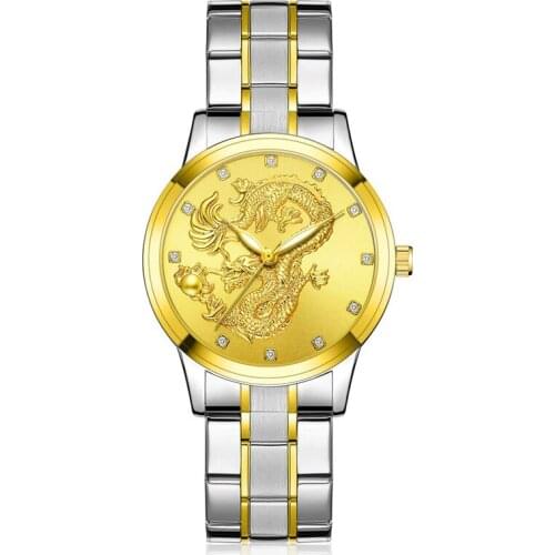 Fashion Watch men Dragon Quartz Wristwatches Mens Watch date clock top brand luxury casual dress relogio masculino mens watches