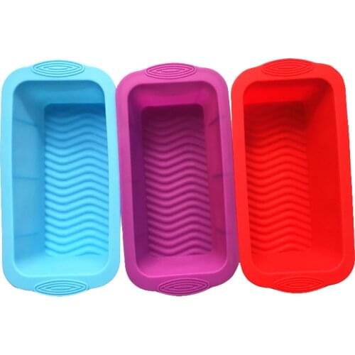 Diy Silicone Cake Mold Baking Accessories Rectangular Toast Pan Home Kitchen Tools Bread Mold