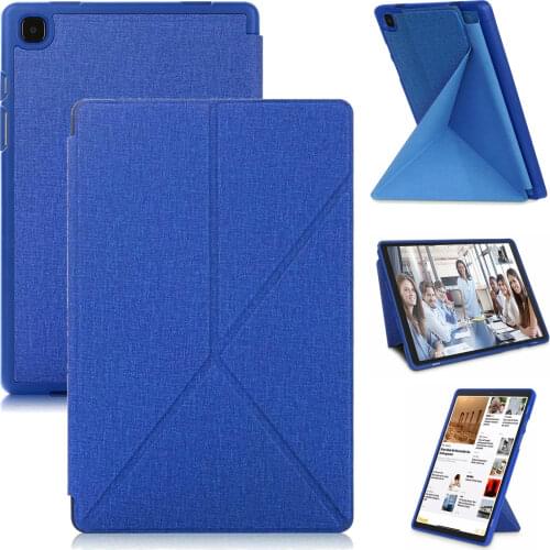Transformer Case for Samsung Galaxy Tab A7 10.4 SM-T505 SM-T500 Folio Leather Multi Angle Magnetic TPU Cover Auto Wake/Sleep