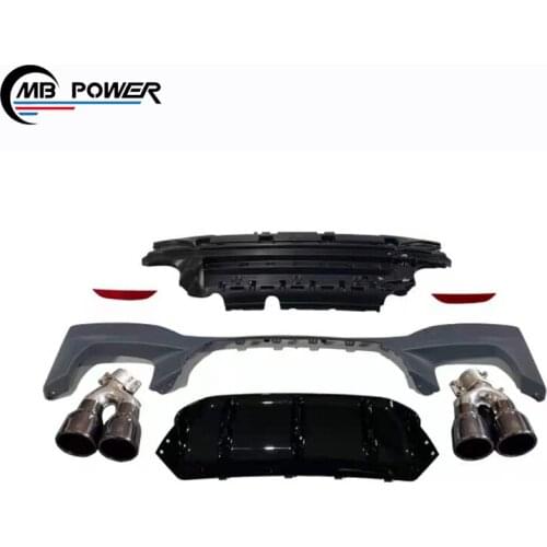 5 series g30 g38 M5 high quality rear lip fit for 5 series g30 g38 M5 high quality rear diffuer exhaust tip