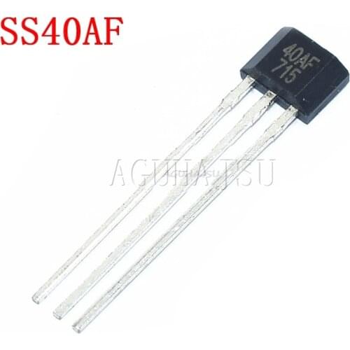 10pcs/lot SS40AF SS41F SS495A SS49E 40AF 41F 495A 49E Ehigh sensitivity Hall sensor