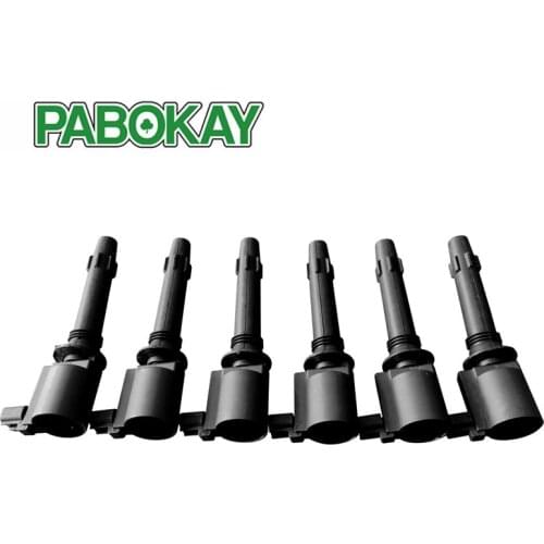 6 pieces x Ignition Coil for Ford Falcon BA BF XR6 LTD Territory 4.0L 3R2U-12A366-AA 3R2U12A366AA 12A366AA F12A366A