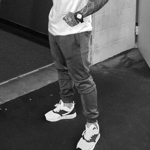 Brand Joggers Pants Men Casual Elastic Long Trousers Male Cotton Slim Fit Workout Pants Autumn Mens Gym Fitness Pants