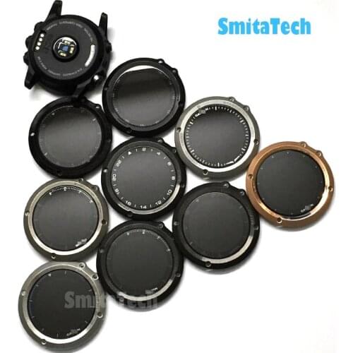 For GARMIN Fenix 3HR fenix 3 HR LCD screen and Glass with frame GPS Watch Sapphire Multi sport Training watch back cover case