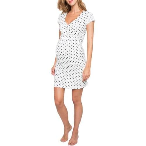 Leng ruo xi Womens Nursing Dresses