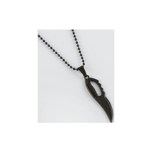 Knife Figured Metal Male Necklace