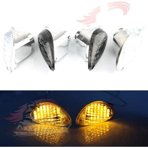 Motorcycle Modified Turn Lights LED Direction Lamp Decorative Signal Lights For Suzuki Hayabusa GSXR1300 2008-2016