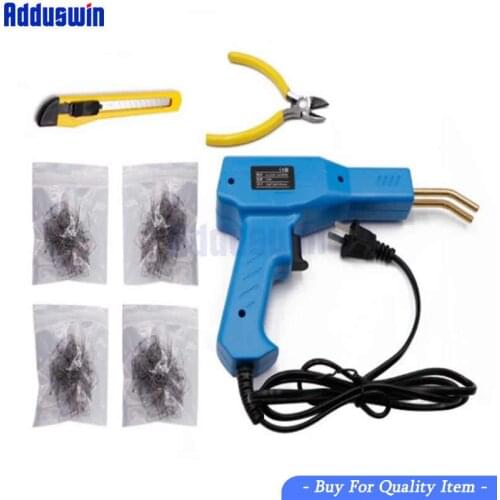 New ! Handy Plastic Welder Garage Tools Hot Staplers Machine Staple PVC Plastic Repairing Machine Car Bumper Repair Hot Stapler