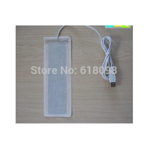 NEW 2PC NEW 5V usb heating film heaters 6 * 20CM for warm feet Warmer electric belts