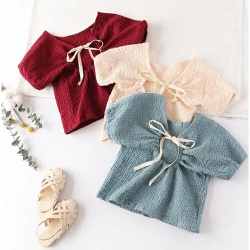 POMOGO Summer T-shirts For Girls