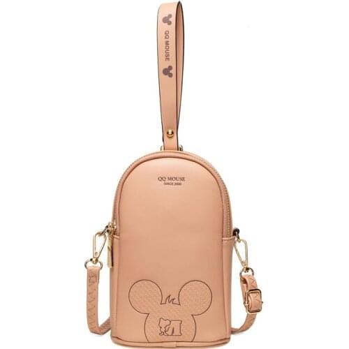 Prettyzys Womens Wallet Brand Mobile Wallet Card Holder Wallet Handbag Wallet Ladys mobile phone bag Cartoon wallet