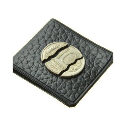 Retail /Coin in Beer Bottle/Two Folding Coin/Ruble coin version/magic tricks/magic props/magic toys/Free shipping by CAPM