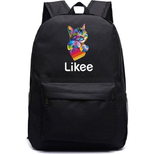 LIKEE backpack for Teenage boys girls Backpack Likee Live Luminous backpack boys Girls Back to school gift Backpack Kids Mochila