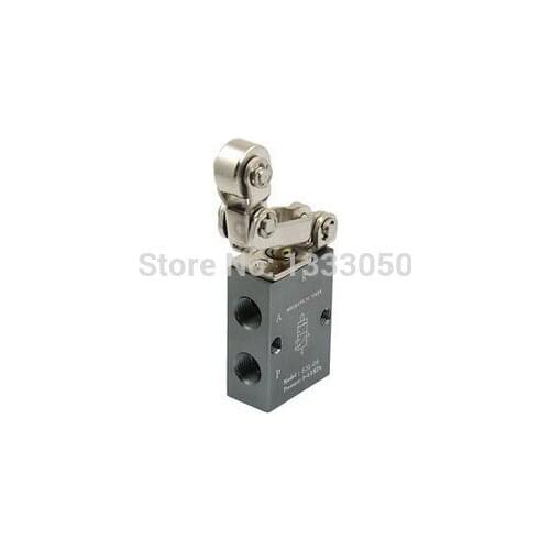 S3L M5/06/08 3 Port 2 Position Single Roll Pneumatic Mechanical Valve M5/1/8" PT/1/4PT