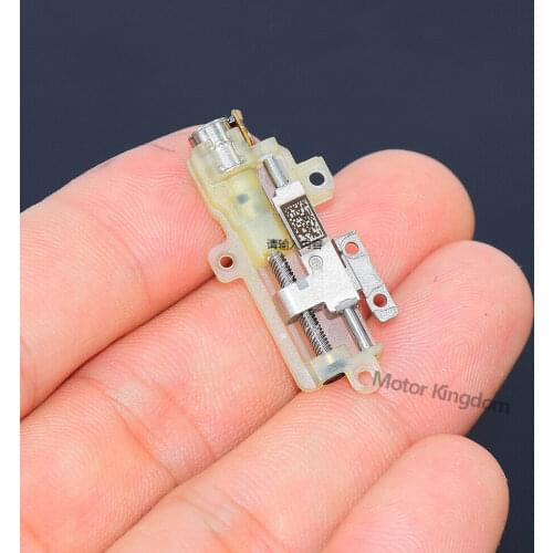 Stroke 8.5mm Ultra-miniature linear actuator , 5mm planetary reduction stepper motor, precision screw lifting DC Motor