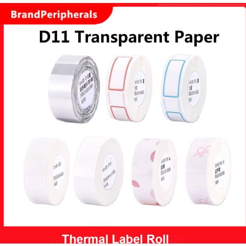 Thermal Printing Label Paper 14*30mm 210pcs/roll Barcode Price Size Name Blank Labels Waterproof for Organizer Supermarket