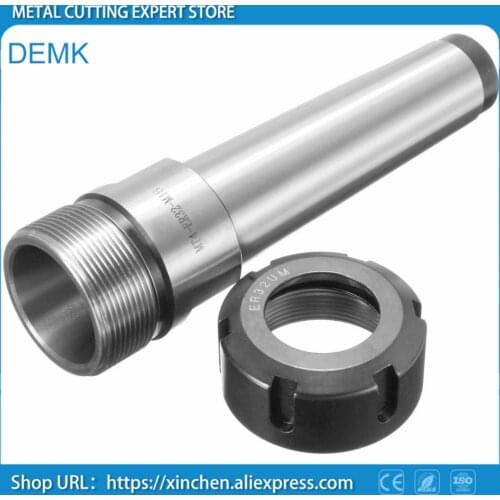 Spindle High-precision MTB3/MTB4/MT3/MT4/ER25/ER32/ER40 Spindle chuck with CNC wagon milling machine extension 1PCS rear thread