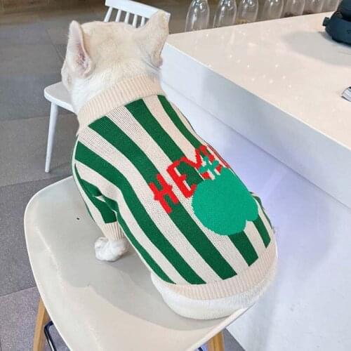 Cat and dog sweater pet winter clothes method fighting pugs autumn and winter clothes Schnauzer highland Shiba Inu sweater