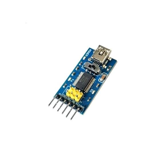 1pcs Basic Breakout Board For FTDI FT232RL USB To TTL Serial IC Adapter Converter Module 3.3V 5V FT232 Switch
