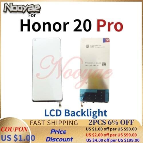 Novaphopat 100% Tested LCD Display Backlight Film For Huawei Honor 20 Pro / P30 Lite LED Back light 5pcs/lot
