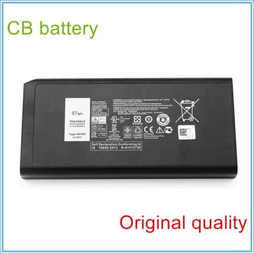 11.1V 97WH Original laptop battery for 4XKN5 X8VWF XN4KN YGV51 453-BBBE E5404 E7404