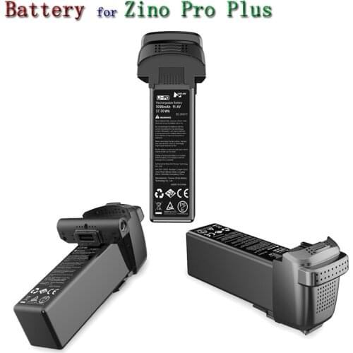 HUBSAN ZINO Pro Plus Battery, Original, Large Capacity 5000mAh, 11.4V 57.00Wh Max Flight Time 43 Minitues,Power Bank Replacement