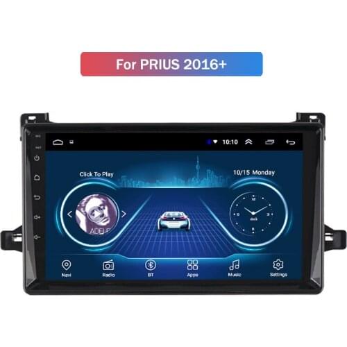 Android 9.0 car radio multimedia player For Toyota Prius 2016+ Car GPS Android Navigation Auto Car audio Autoradio Bluetooth