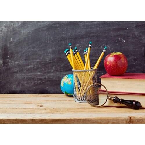 Blackboard Books Photographic Backdrop for Photo Shoot Props Graduation Day Children Cloth Photographic Background Photo Shoot