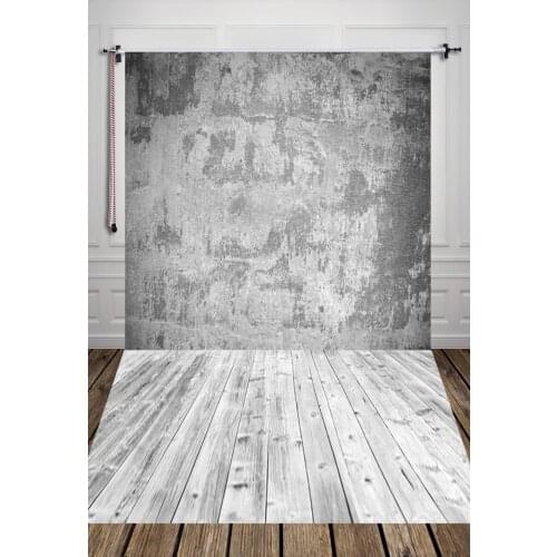 D-6700 Grey Wall Plank Backdrop Newborn Photography Backdrop Advertisement Photography Backgrounds 5x7ft(150*220cm)