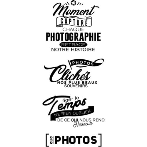 French Clear Stamp for Scrapbooking Transparent Silicone Rubber DIY Photo Album Decor 015