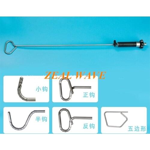 Thoracoscopy Instruments Golden Finger Instruments Golden Finger Pliers Golden Finger Hook Snake Hook Grasping Pliers