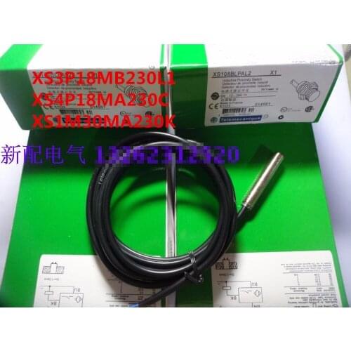 Original new 100% sensor XS3P18MB230L1 XS4P18MA230C XS1M30MA230K proximity switch