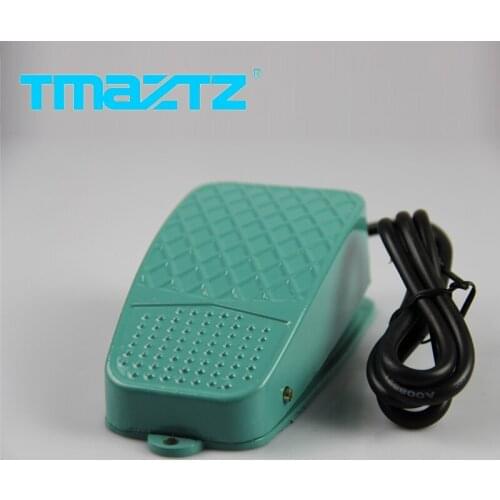 1PCS tmaztz TFS-3 3S YBLT-FS/3 pedal foot pedal switch switch aluminum shell self reset 1 meter