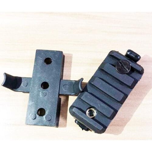 Tactical ABS MICH Helmet Side Gadgets Rail Small Accessories For OPS FAST Helmet Outdoor Hunting Shooting