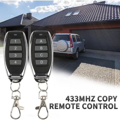 433MHz Universal Remote Control Wireless Cloning Duplicator Key Clone Fixed Learning Code Smart Gadgets Command Opener