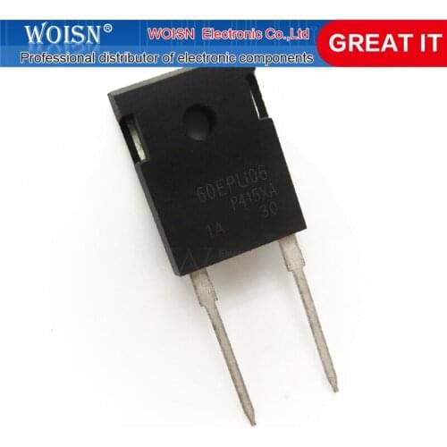 1pcs/lot 60EPU06PBF 60EPU06 TO-247 60A 600V In Stock