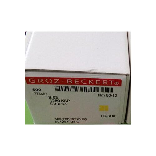 100% original Groz Beckert sewing needles B63 DV X 63 1280 KSP DVX63 for sewing machine spare parts