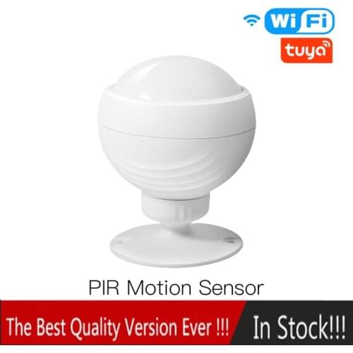 2.4GHz Tuya WiFi PIR Motion Sensor Human Body Sensor Detector Smart Home Alarm System With Alexa Google Home Smart Life App