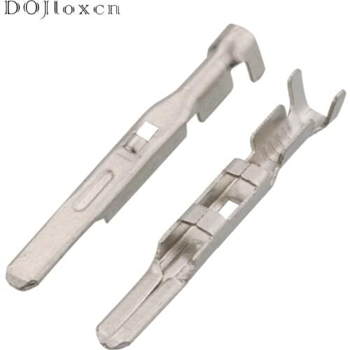 20 Pcs H62 Brass Tinned 2.8 MM Automotive WIring Terminal Automotive Connector Male Terminal DJ613B-2.8×0.8A
