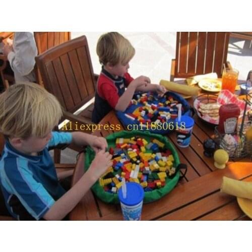 30pcs Free Shipping 45CM Small Size Children Kids Toys Storage Orangizer Bag For Family Picnic Car Baby Beach Play Mats