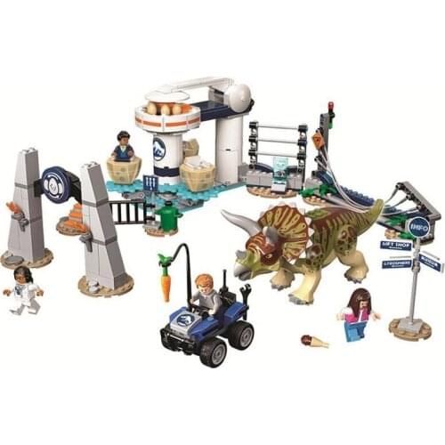 471pcs 11336 Building Block Toy Dinosaur Series 75937 Assembled Building Block Childrens Toy Gifts