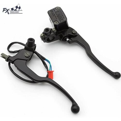 50cc-200cc 100cc 80cc Scooter ATV Motorcycle Hydraulic Clutch Brake Levers Master Cylinder Set For Pulsar AS150 NS160 NS200