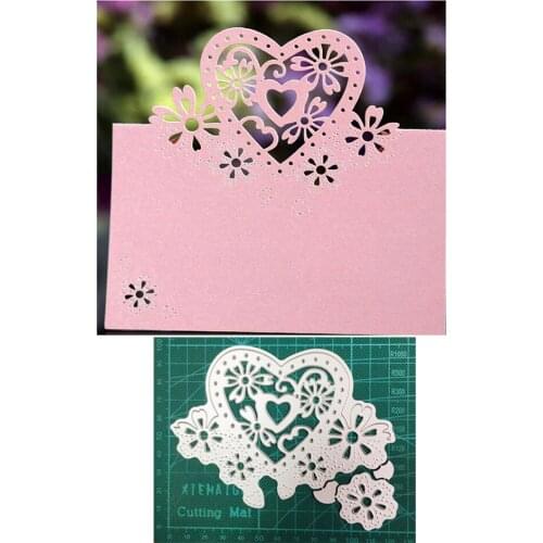 Craft dies Metal Cutting Dies Flower Heart Frame Scrapbooking dies Decoration Embossing die cut Handcraft Dies Cutting new 2021