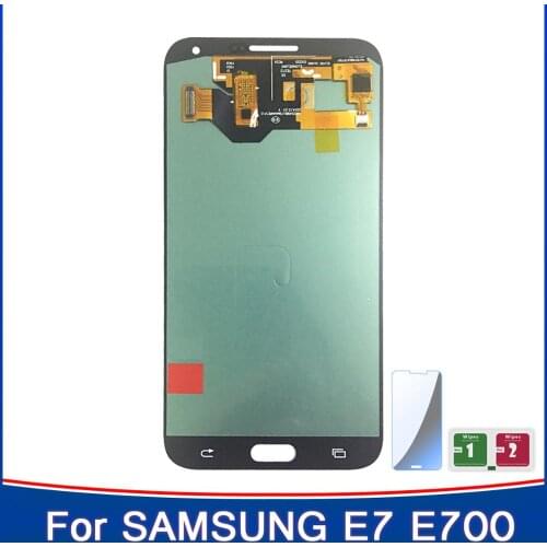 AMOLED LCD For Samsung Galaxy E7 E700 E7000 E7009 E700F E700H E700M LCD Display Touch Screen Digitizer Assembly Replacement part