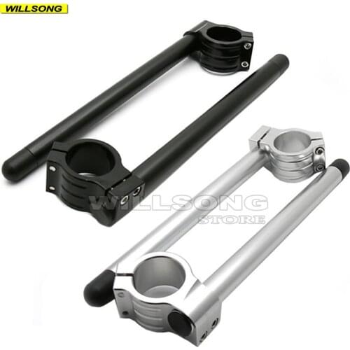 For 41-52mm Diameter Front Fork Universal Separate Handlebars Riser Clip-ons Handle Bars Motorcycle Accessories Modified Parts