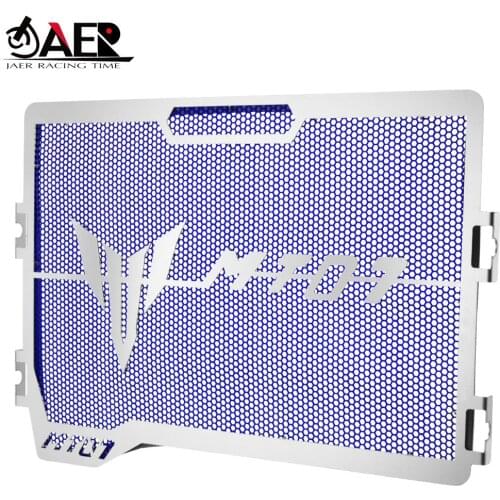 JAER Motorcycle Radiator Guard Stainless Steel Cover Protector Guard for Yamaha MT07 2014-2017