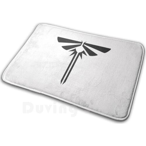 The Last Of Me Logo Soft Non-Slip Mat Rug Carpet Cushion The Last Of Us Ellie Joel Tlou Ps4 The Last Of Us Part 2 Ps3