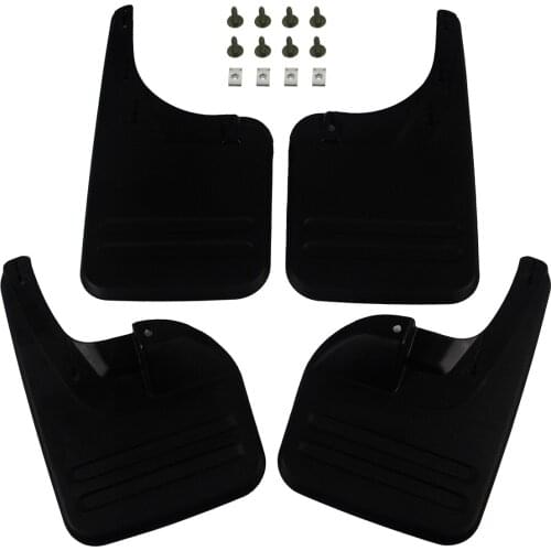 Set of 4 Mud Flaps Splash Guards for Toyota Hilux Vigo 2005 2006 2007 2008 2009 2010 2011 2012 Front and Rear