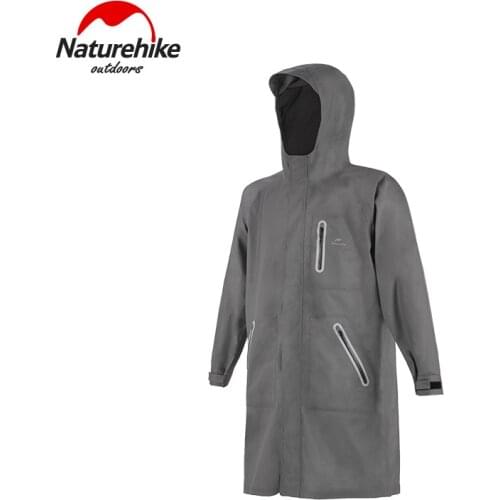 Naturehike Short Hood Half Cardigan Raincoat Waterproof Breathable Fashion Outdoor Hiking Poncho